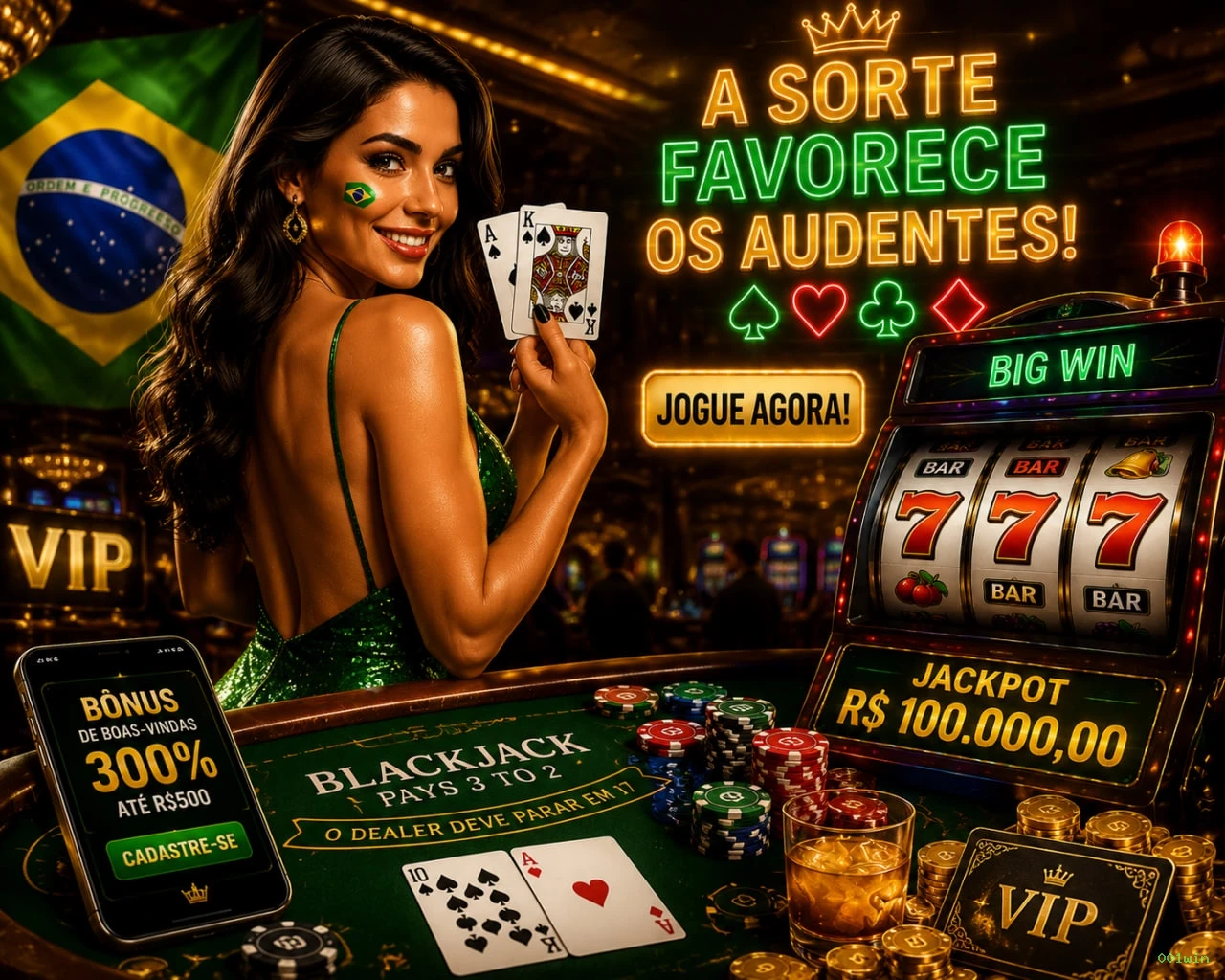 Streaming 4K no cassino ao vivo da 001win
